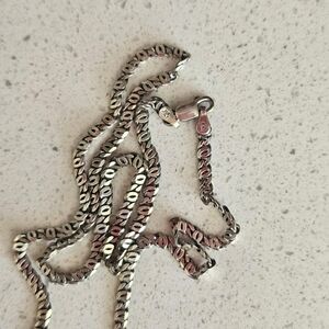 Vintage Sterling Silver Italian Necklace Chain
